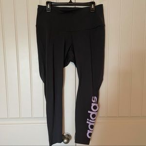 Excellent Condition Adidas Compression 7/8 Leggings Sz 2X Gray